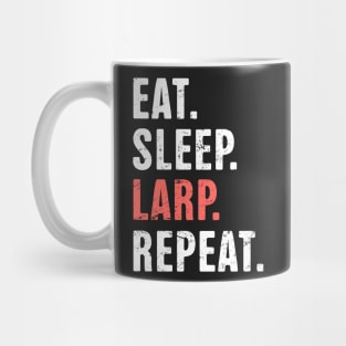 Eat. Sleep. LARP. Repeat. | Funny LARP Design Mug